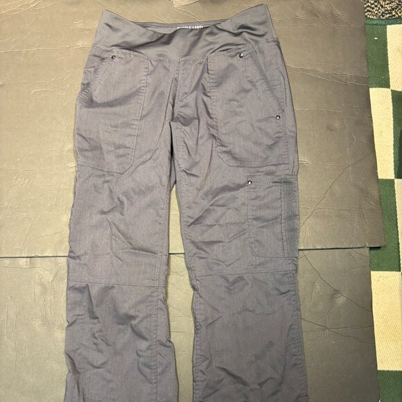 Healing Hands Purple Label Yoga Scrub Pants Black XS | Moisture-Wicking Stretch - Picture 1 of 6